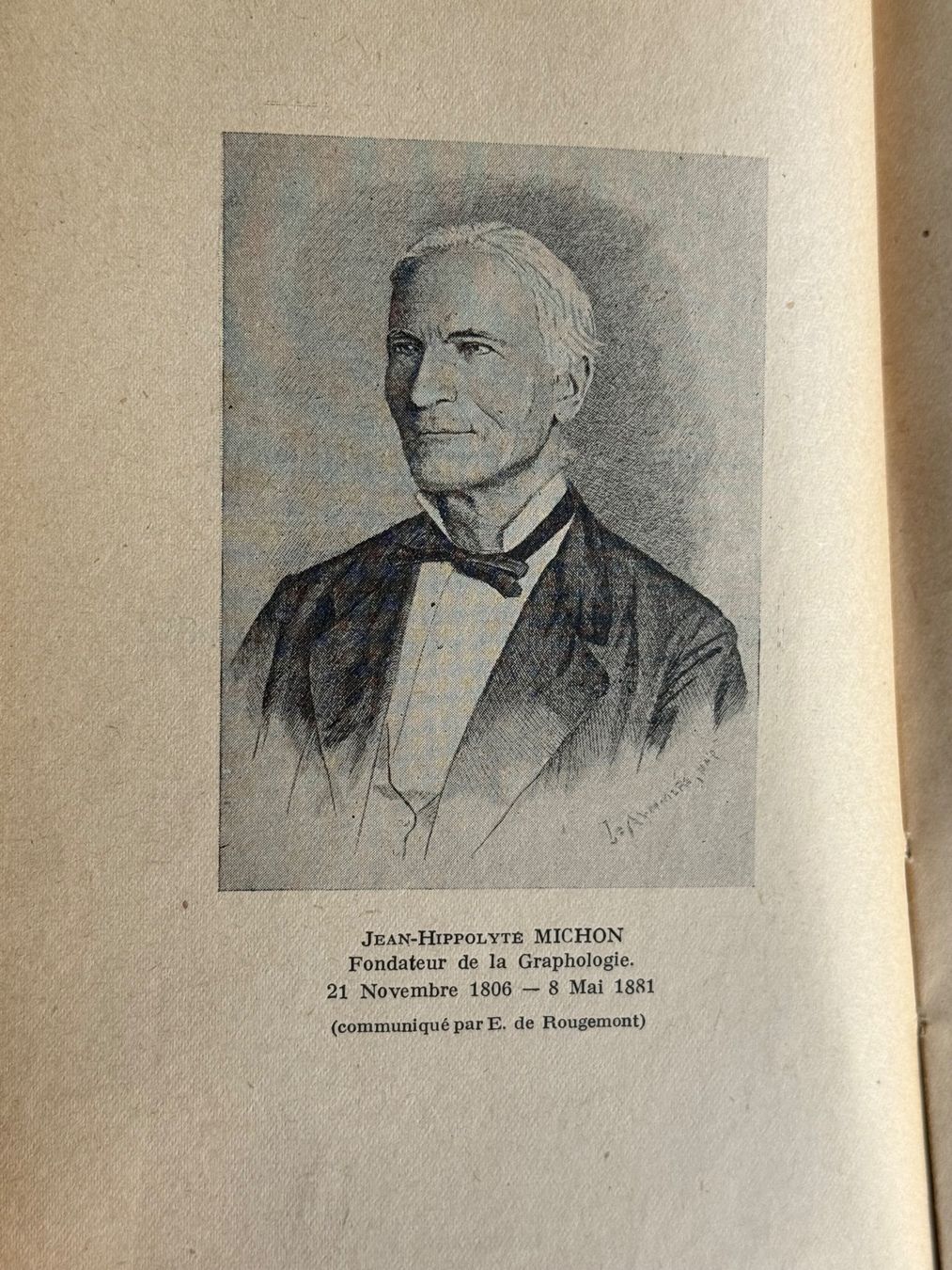 Bücher: 1944 Système de Graphologie Jean Michon Paris – Gebraucht aus Itingen von uhu777 3