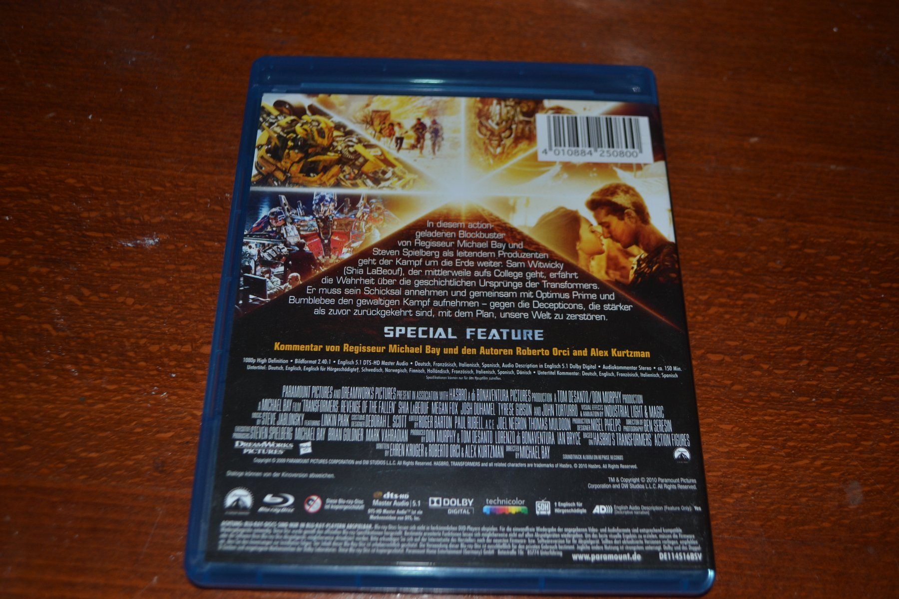 Tutti i DVDs: Transformers die Rache – Usato da Laupen ZH venduto da chefdom 1