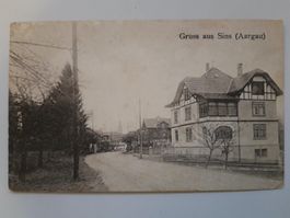 Gruss aus Sins 1922