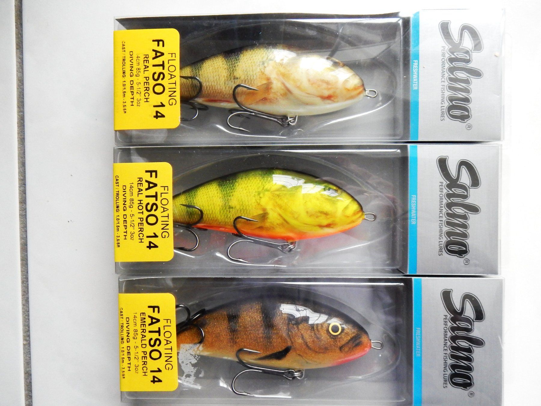 Esche: Salmo Fatso Pull- Jerkbait floating 14,0cm – Nuovo e nell'imballaggio originale da Bellmund venduto da flo50 1