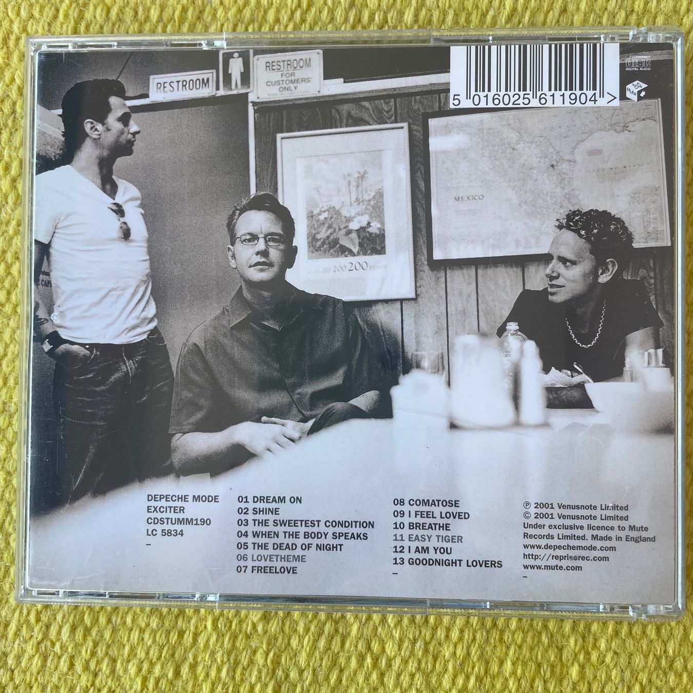 CDs: DEPECHE MODE-EXCITER – Gebraucht aus Rorschacherberg von CD-Roli 1