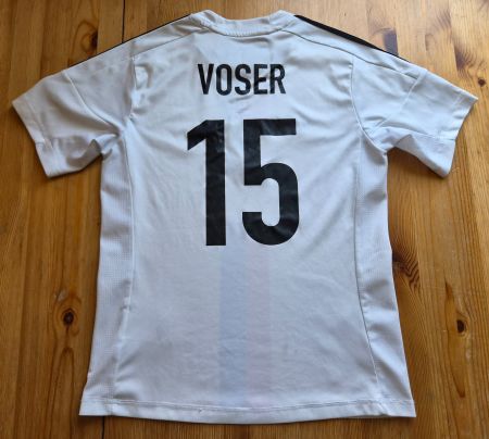 FC Basel Trikot #15 Kay Voser adidas Gr. 152 FCB Fussball