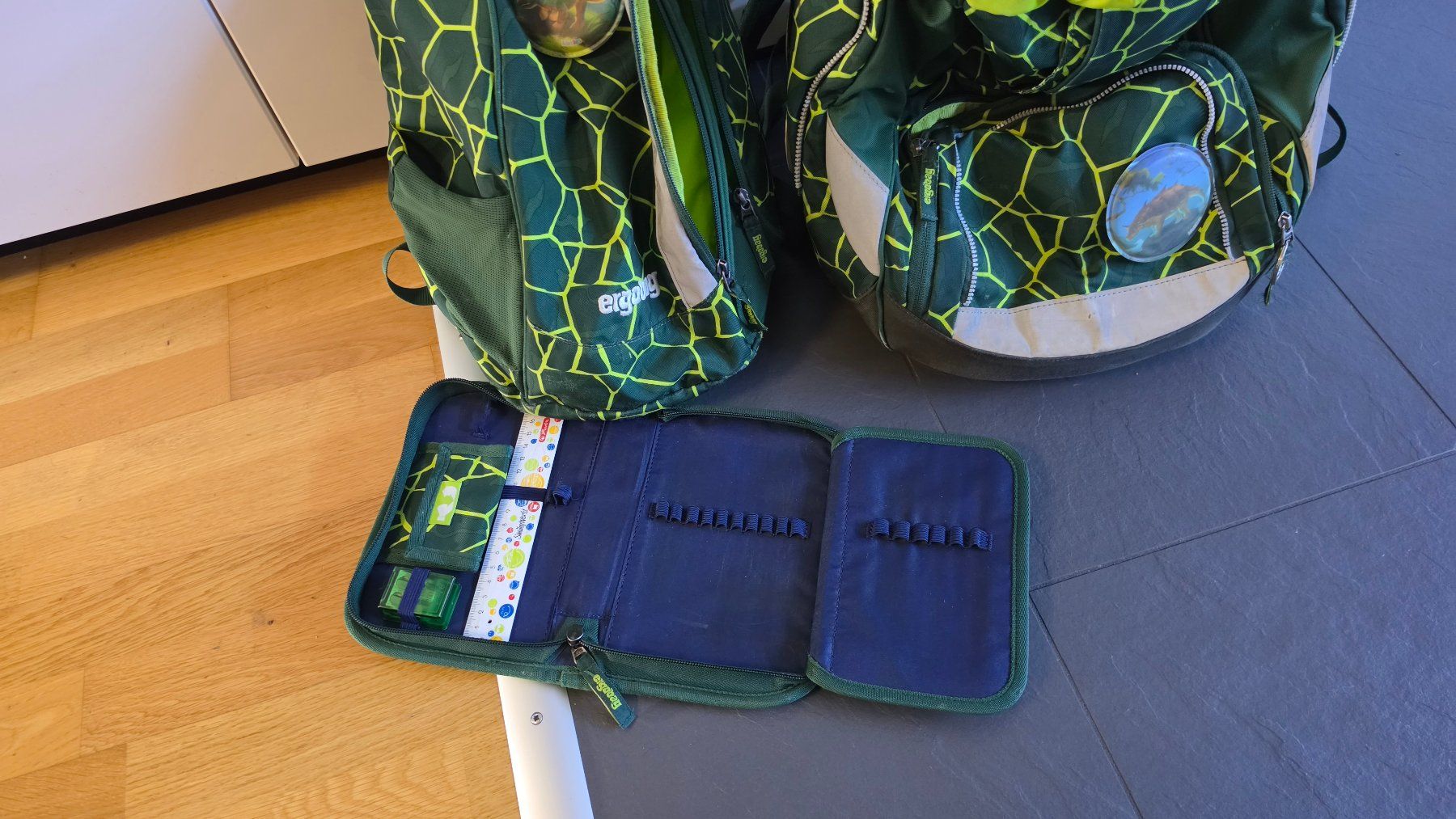 Ergobag Borse & Zaini: Ergobag Schulrucksack Set grün - guter Zustand – Usato da Steffisburg venduto da vilasboas 3