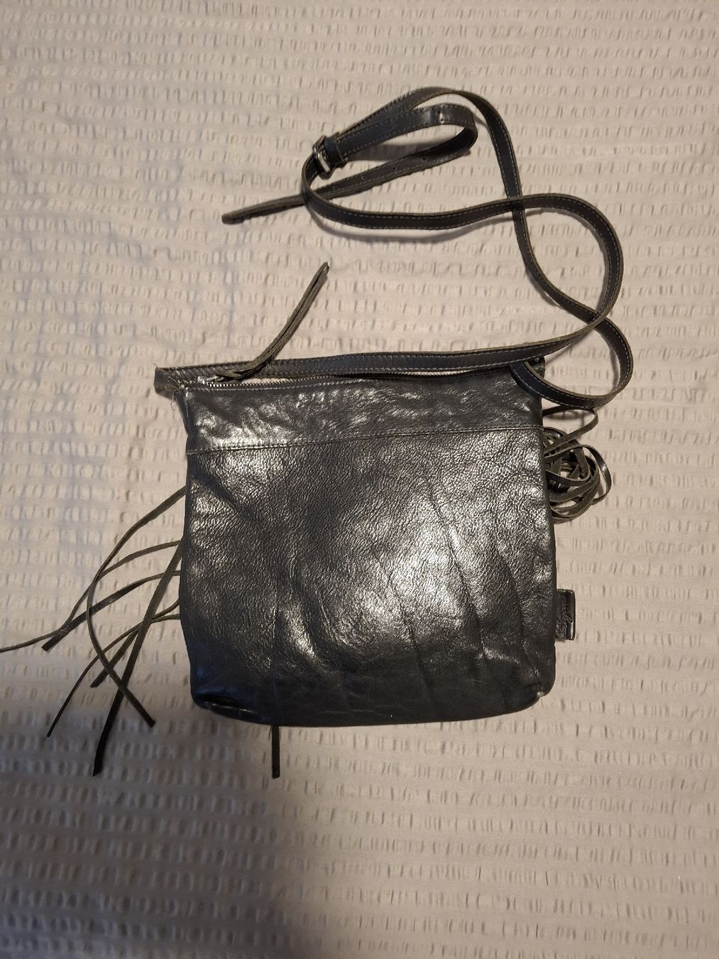 Taschen für Damen: Ledertasche mit Fransen – Gebraucht aus Rupperswil von Andrea4444 1