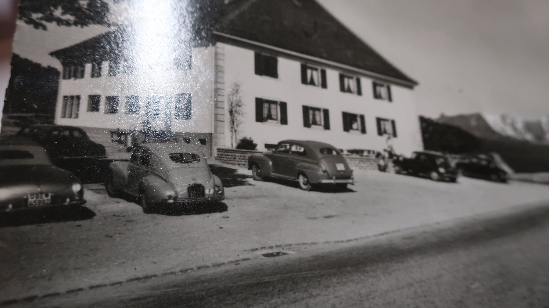 Ansichtskarten: Vue des Alpes ( Oldtimer ) – Gebraucht aus Cormoret von Pascalll2001 3