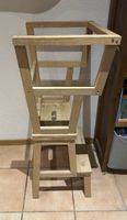 Wooden Kitchen Helper Tower - Toddler Safe & Fun!