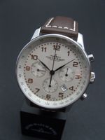 Neuer Zeno OS Retro Chrono Tricompax Date mit Garantie!
