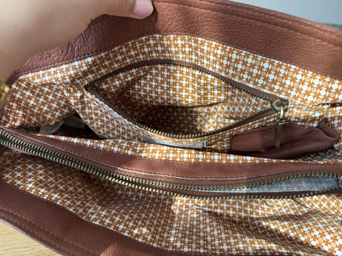 Borse: Stefanel Ledertasche mit Canvas - NEU! mit Staubbeutel – Nuovo (secondo la descrizione) da Flawil venduto da prodigio 9