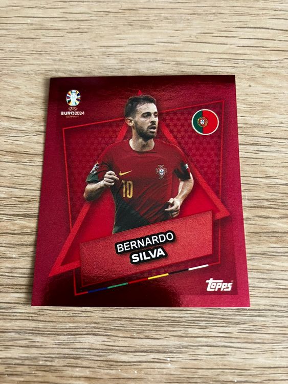 Topps EM 2024 Sticker Bernardo Silva SP Kaufen auf Ricardo