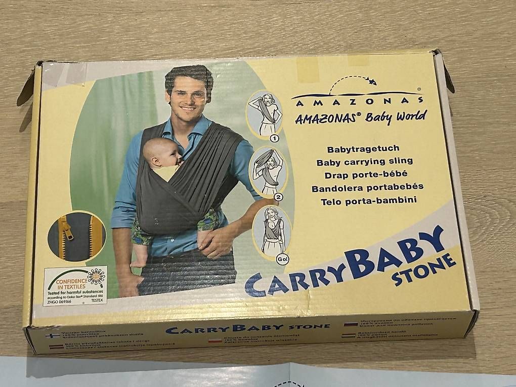 Amazonas Bauch- & Rückentragen: Babytragetuch Amazonas – Neu und originalverpackt aus Zürich von Caffeinecat 1