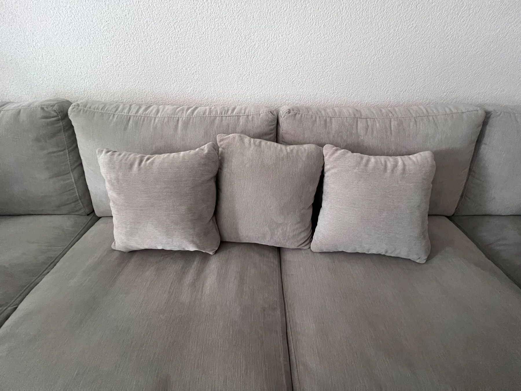 Conforama Sofas: Grosses Hellgraues Ecksofa – Gebraucht aus Zürich von LRNT 1
