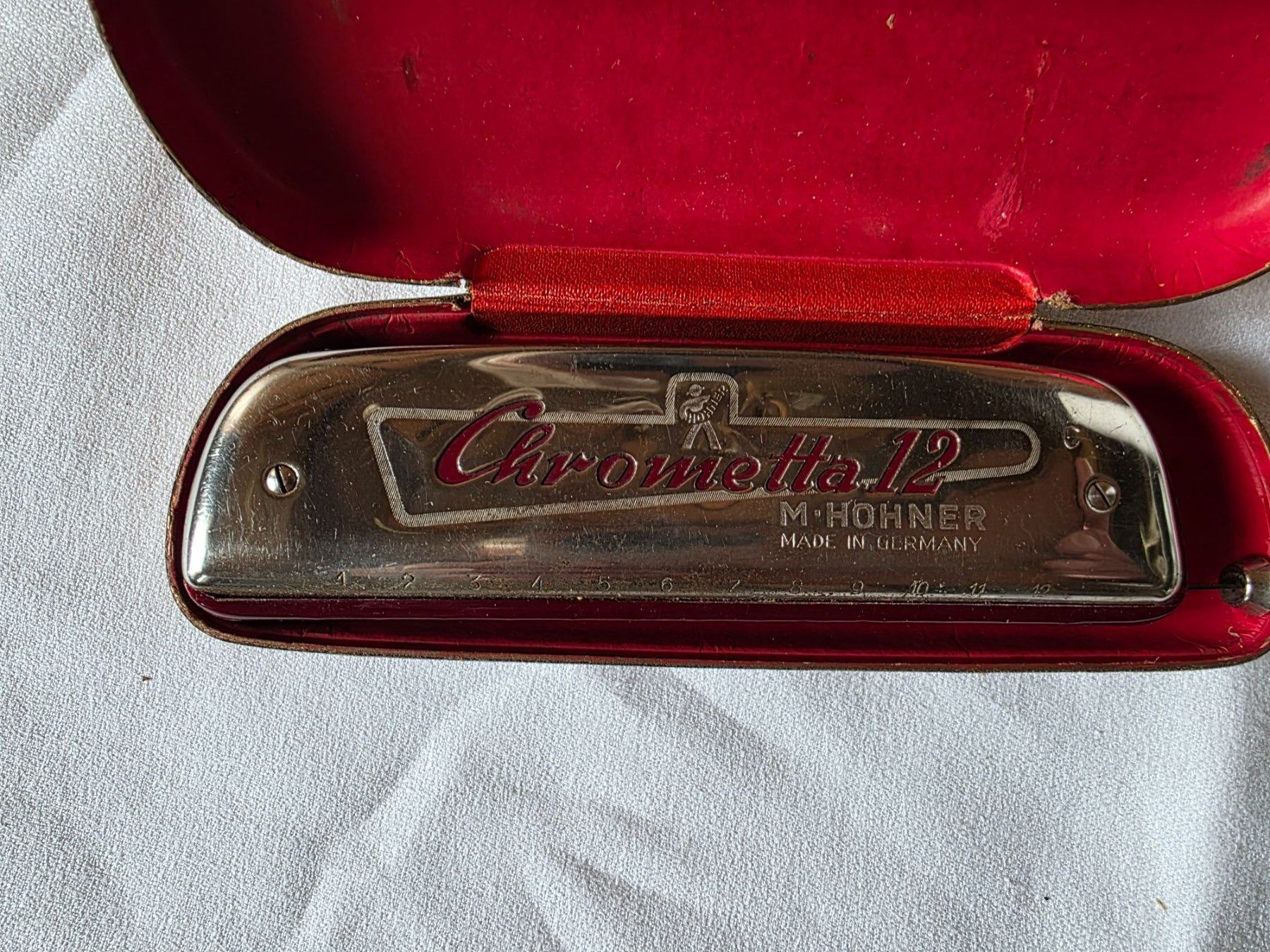 Hohner Musikinstrumente: Chrometta 12 - M. Hohner Mund Harmonika – Gebraucht aus Walterswil BE von Lonitti 3