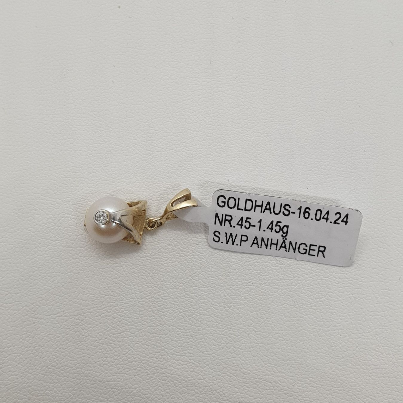 Ciondoli: Echt 14K Gold - S.W.P. Anhänger – Usato da Luzern venduto da Luzern-Goldhaus 1
