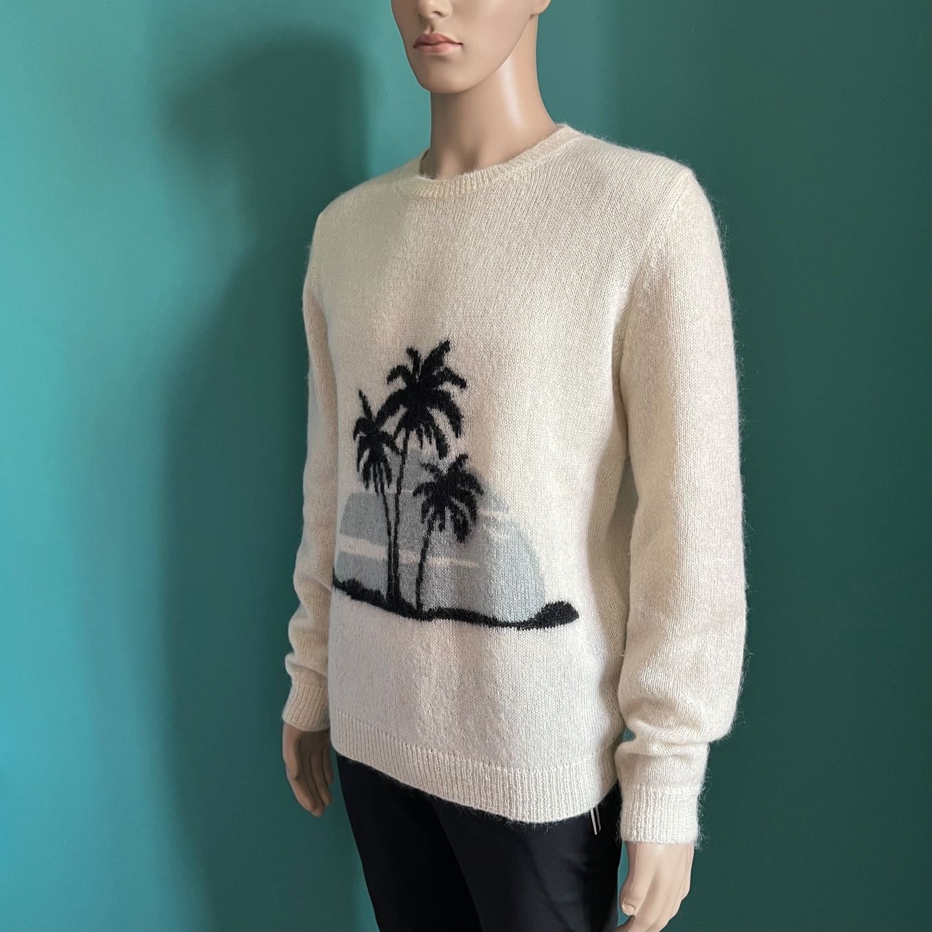 Saint Laurent Pulls & Sweat-shirts: SAINT LAURENT PARIS Palm Tree Pullover 🌴 – D'occasion à Zürich par ClosetQueen 5