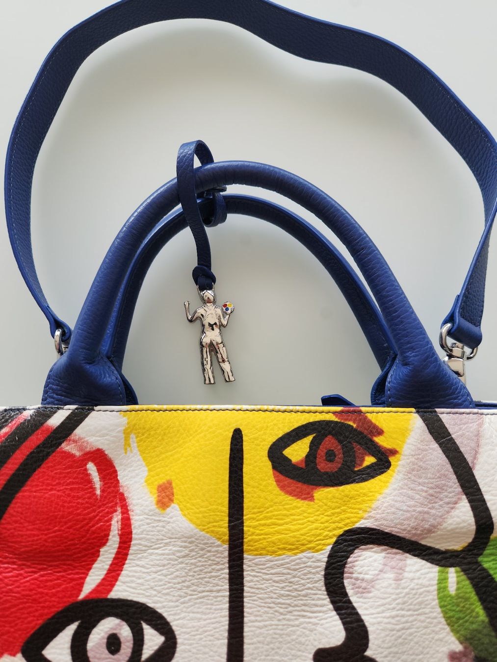 Borse da donna: Sac à main C. Dechamby "le regard" authentique cuir – Usato da Neuchâtel venduto da Virg30 2