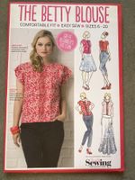 Schnittmuster Top Betty Blouse XS-XL