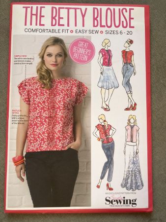 Schnittmuster Top Betty Blouse XS-XL