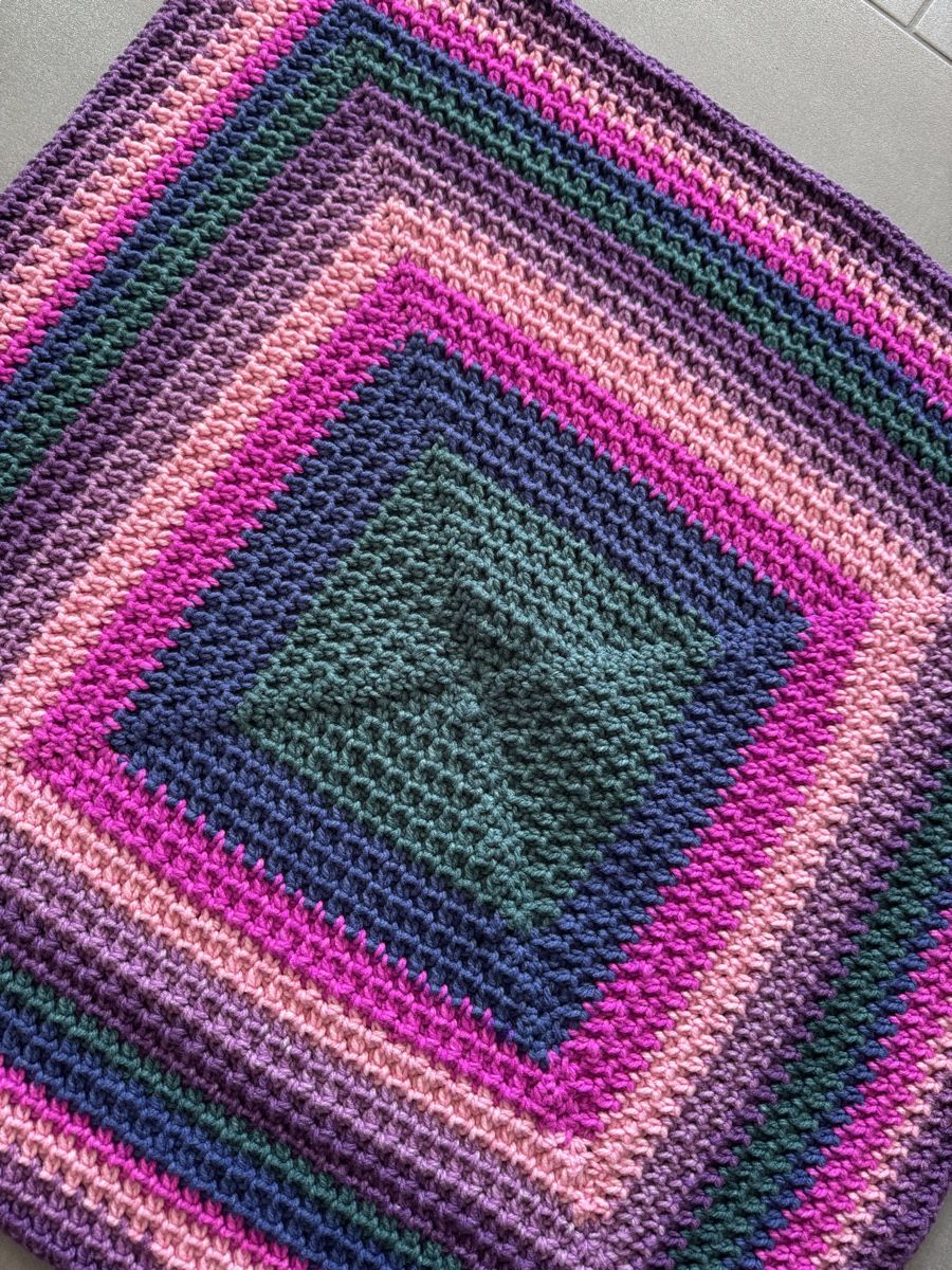 Coperte: Handgemachte Decke 95x95 cm, neu – Nuovo e nell'imballaggio originale da Reitnau venduto da Chiroptera74 3
