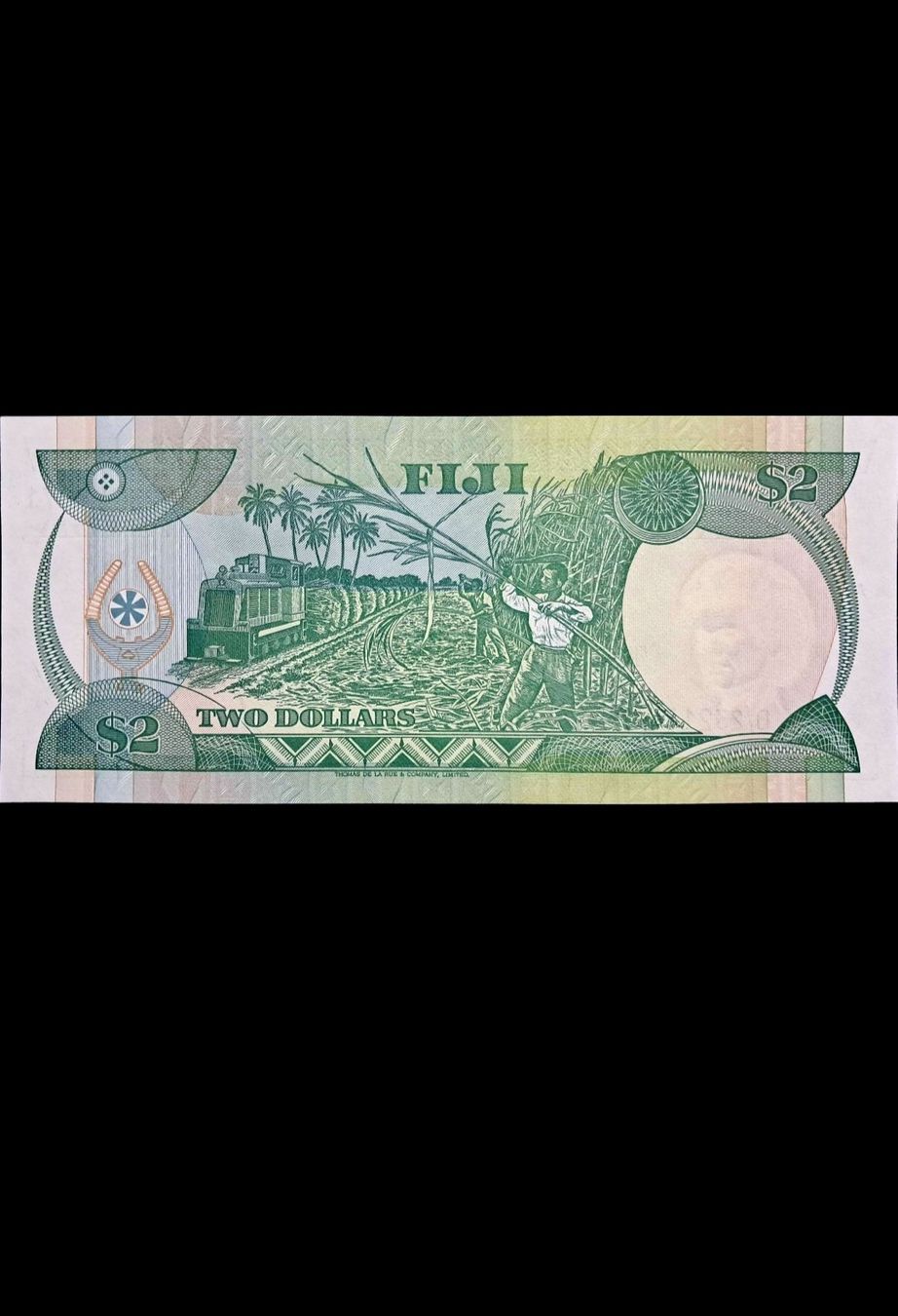 Banconote: Fidschi 2 Dollars 1995 Unc – Nuovo e nell'imballaggio originale da Lufingen venduto da E-Auktion 1