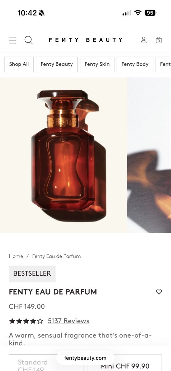 Fenty Parfums & Eau de Toilette: Fenty Beauty Eau De Parfum – D'occasion à Wohlen AG par mih_675k 3