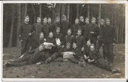 Karte Militär 1918 Stempel !!