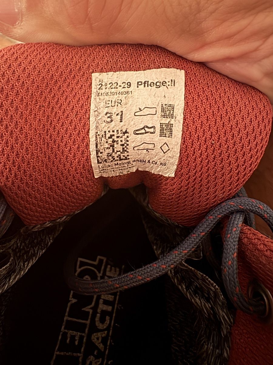 Meindl Scarpe per ragazzi: Meindl Kinderwanderschuhe 31 – Usato da Zürich venduto da Stravag 3