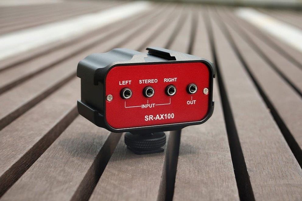 Microfoni: Saramonic SR-AX100 Mikrofon-Controller – Usato da Tafers venduto da JP911 3