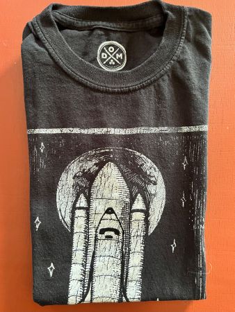 DOM The Explorer Space Shuttle Shirt Gr. S Schwarz