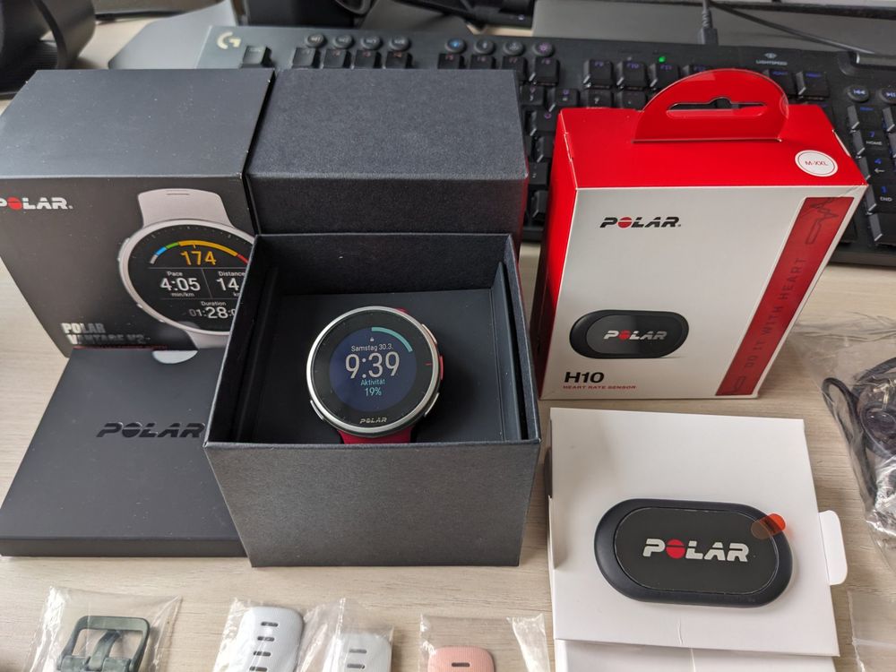 Polar Vantage V2 Smartwatch inkl. Heart Rate Sensor (Gebraucht) in ...