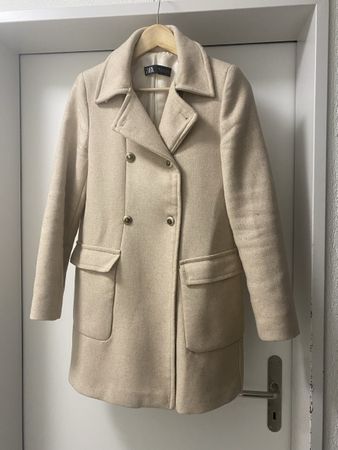 Zara Damen Mantel, beige, Gr. M, wie neu, Winter-Sale!