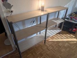 Massivholz-Regal nach Mass 160×98×30cm – Unikat