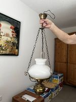 2 sehr antike Lampen