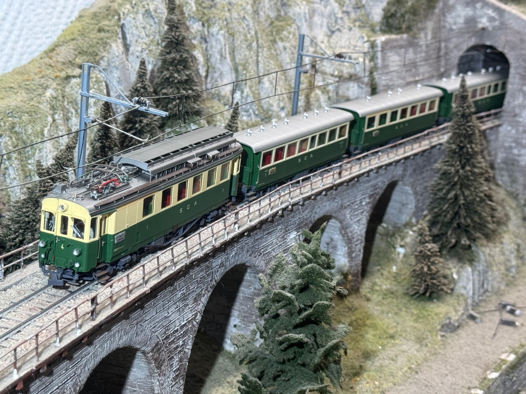 Lemaco Modelleisenbahnen: Lemaco / SGA / koml. Komposition – Neu (gemäss Beschreibung) aus Hofstetten ZH von kroki66 1