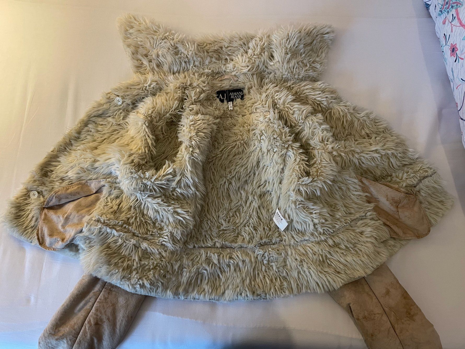 Giacche: ARMANI Jeans Beige Jacket, size S – Usato da Crans VD venduto da RM0709 3
