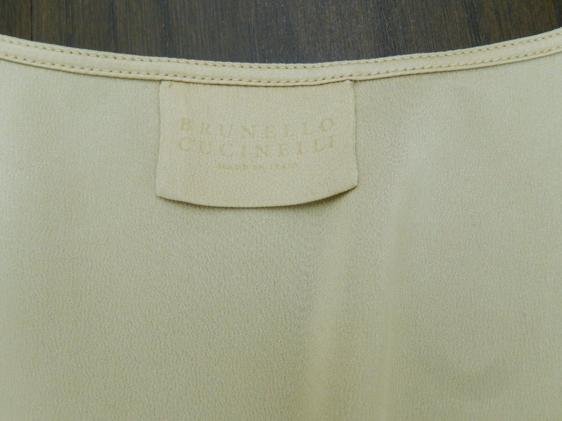 Brunello Cucinelli Top: Orig. BRUNELLO CUCINELLI Seidentop Gr. S – Usato da Tuggen venduto da vivira 8