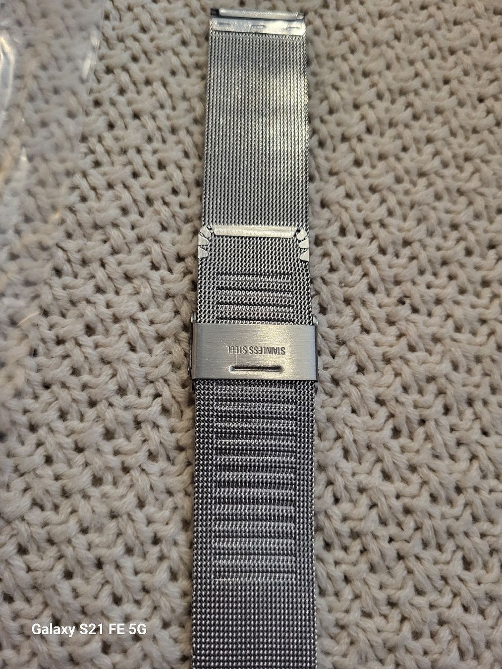 Bracciali & Braccialetti: Milanese Uhrenarmband 22mm silber – Nuovo e nell'imballaggio originale da Riehen venduto da tamola67 2