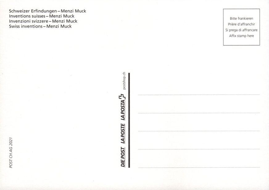 Alle Briefmarken: Maximumkarte Schweizer Erfindungen - Menzi Muck – Neu (gemäss Beschreibung) aus Dottikon von haeusibuh5 1