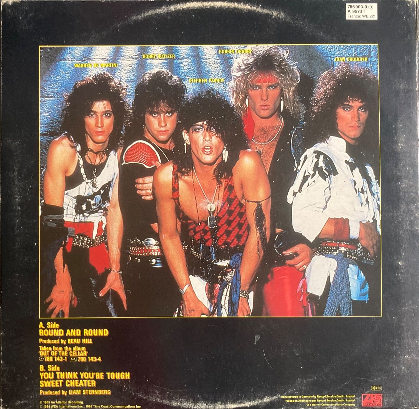 Schallplatten: RATT - ROUND AND ROUND – Gebraucht aus Poliez-Pittet von Newtown-Records 1