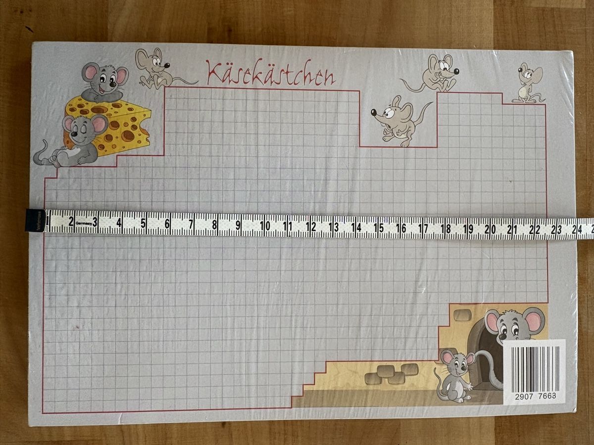 Giochi: Spiel Block Käsekästchen – Nuovo e nell'imballaggio originale da Rümlang venduto da SchumBru10 1