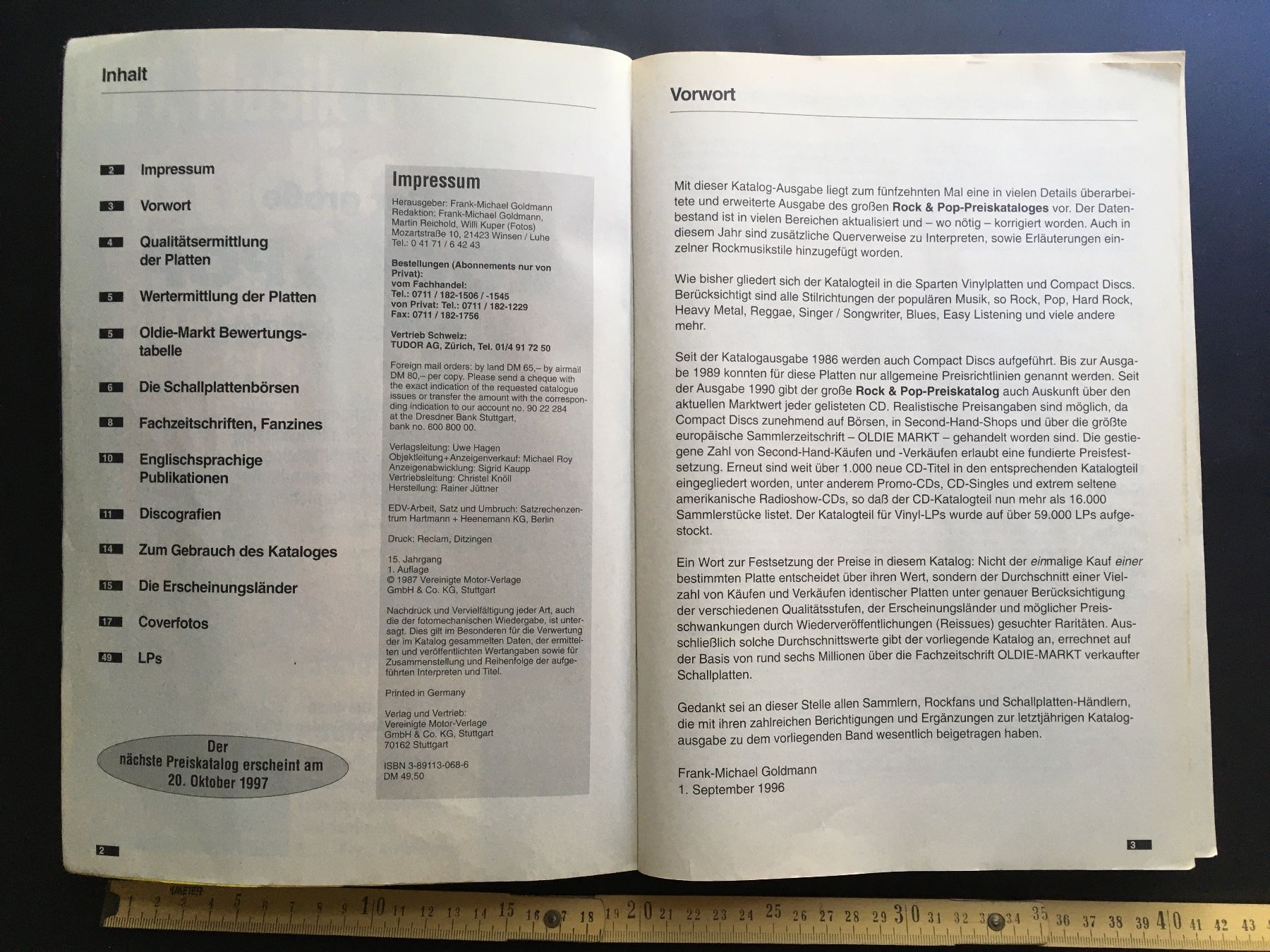 Bücher: Buch: Rock & Pop der grosse LP-Preiskatalog 1997 – Gebraucht aus Basel von loukash 3