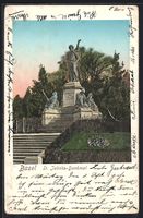 AK Basel, St. Jakobs-Denkmal, 1900