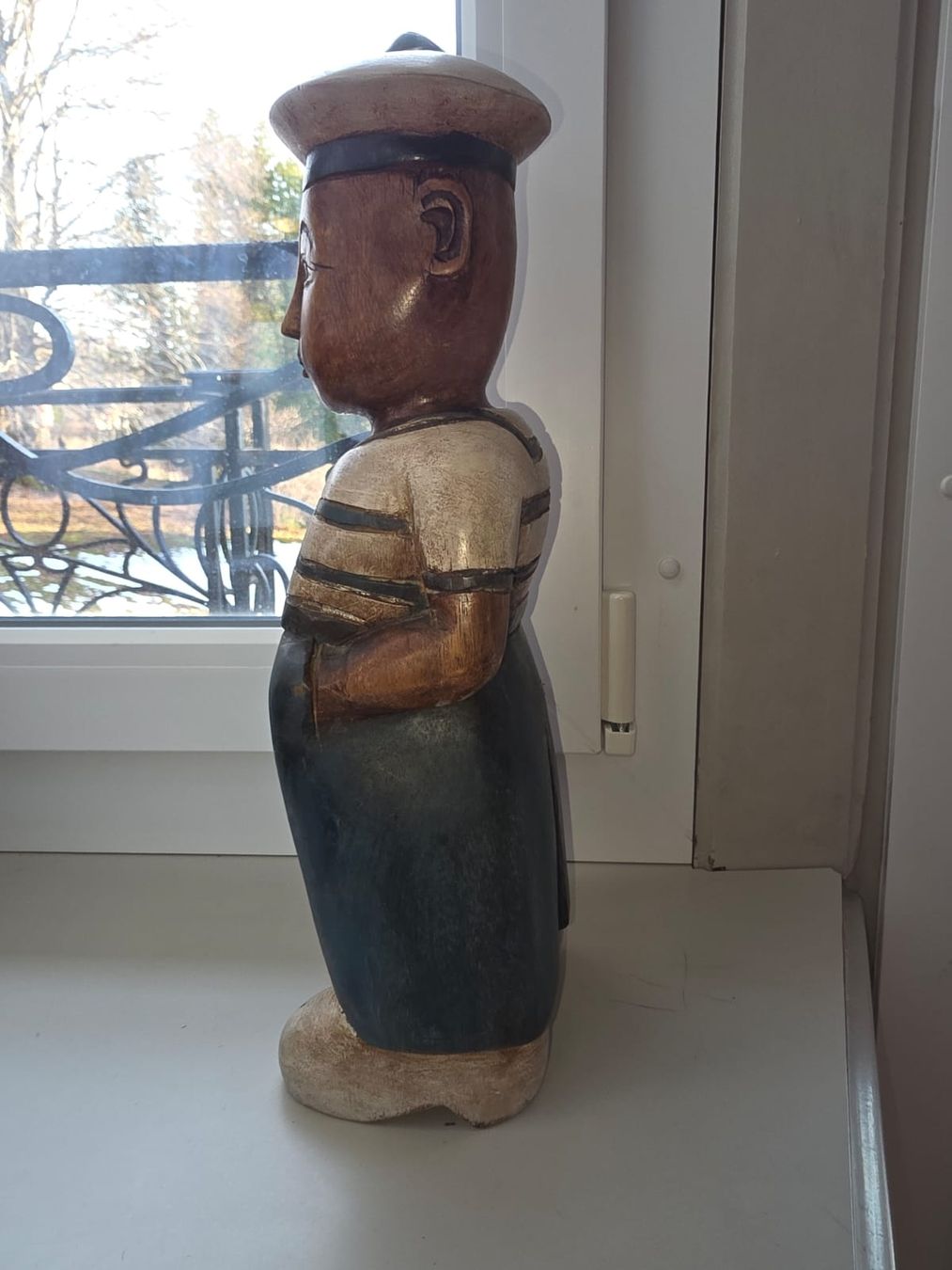 Skulpturen & Statuen: Statue marin en bois massif – Gebraucht aus Le Locle von Maria.222 2