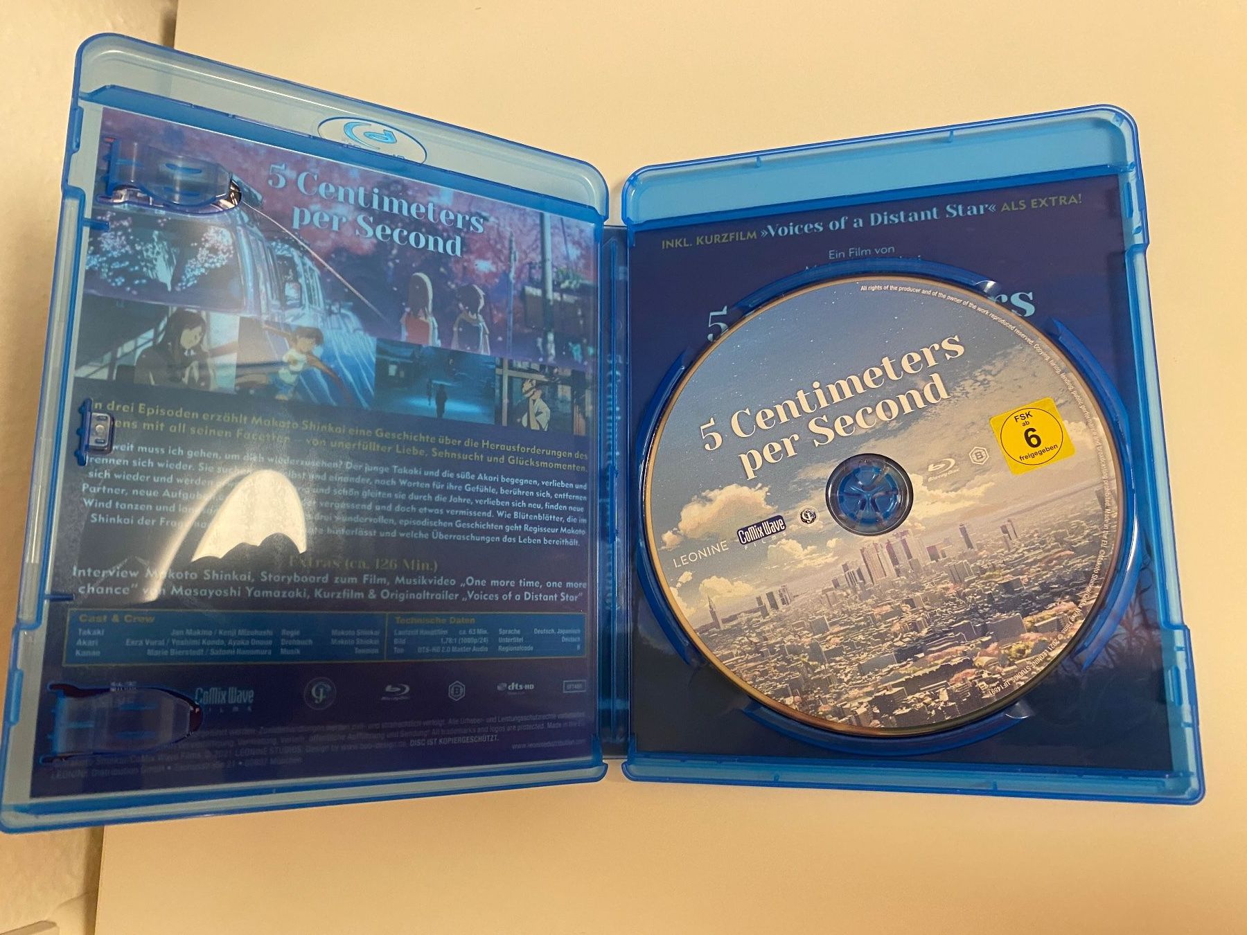 Tutti i DVDs: 5 Centimeters per Second - Blu-ray - Makoto Shinkai Anime – Usato da Zürich venduto da m7lx 2