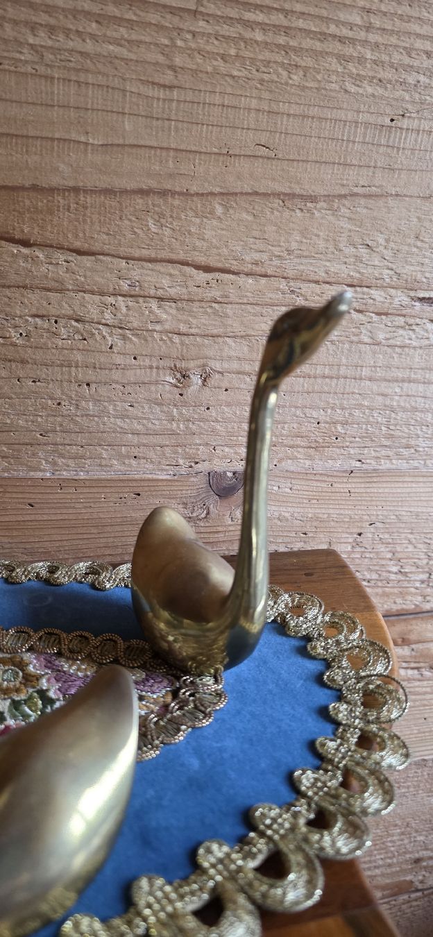 Skulpturen & Statuen: Sammlung Vintage Messing Schwäne – Gebraucht aus Wolfhalden von Nati-Nati 5
