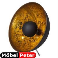 SCALE Lampe gold / schwarz