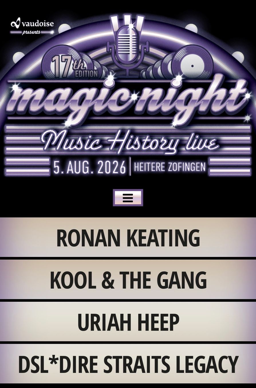 Biglietti: Original-Ticket Magic-Night Heitere Zofingen – Nuovo (secondo la descrizione) da Untersiggenthal venduto da Mkartoffelstock 1