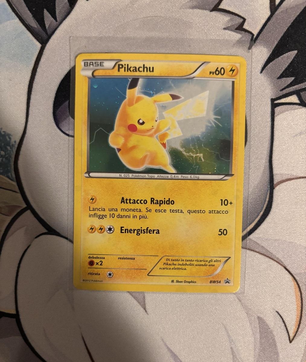 Pokémon Cartes à collectionner: Pikachu (BW54) – D'occasion à Regensdorf par sam_qrg5