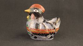 Cloisonne-Dose HUHN HENNE