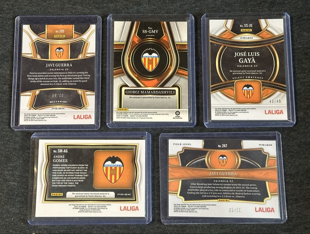 Panini Carte collezionabili: VALENCIA CF SAMMLUNG – Nuovo (secondo la descrizione) da Binz venduto da Cediboy 2