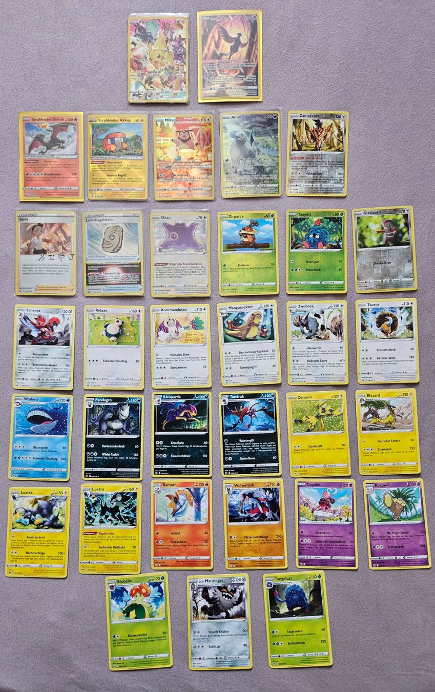 Pokémon Carte collezionabili: Pokémon Sammlung Paldeas Schicksale &Zenit der Könige ca.400 – Nuovo (secondo la descrizione) da Basel venduto da angel0910 8